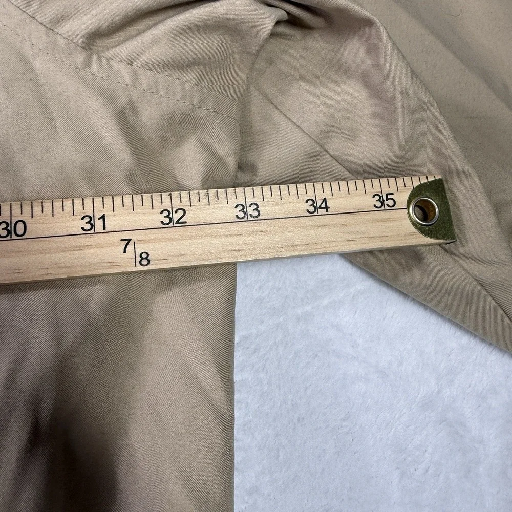 Polo Ralph Lauren Bomber Jacket Mens‎ 4XL Big Beige Harrington Plaid Lined